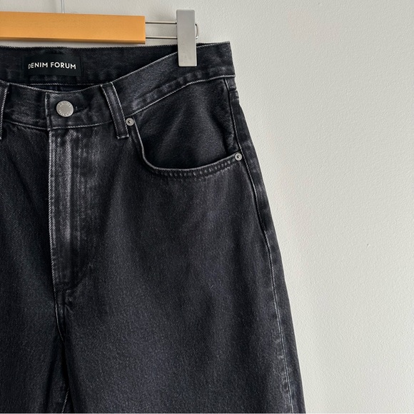 Aritzia Denim Forum The '90s Marlo High Rise Loose Jean Washed Black Size 30 - Picture 6 of 15